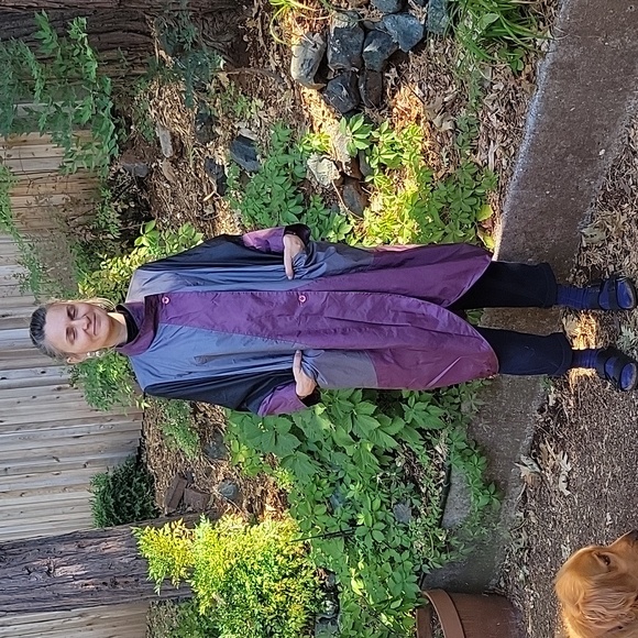 COPY - Vintage 70s/80s Unika- Forecaster International. Cape oversized coat, SZ… - Picture 5 of 14